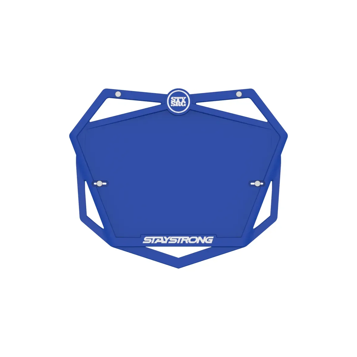 Stay Strong Plate Blue Pro